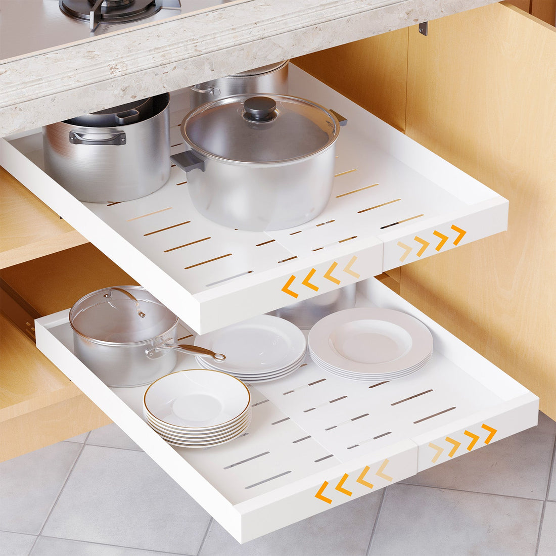 Pull Out Cabinet Organizer