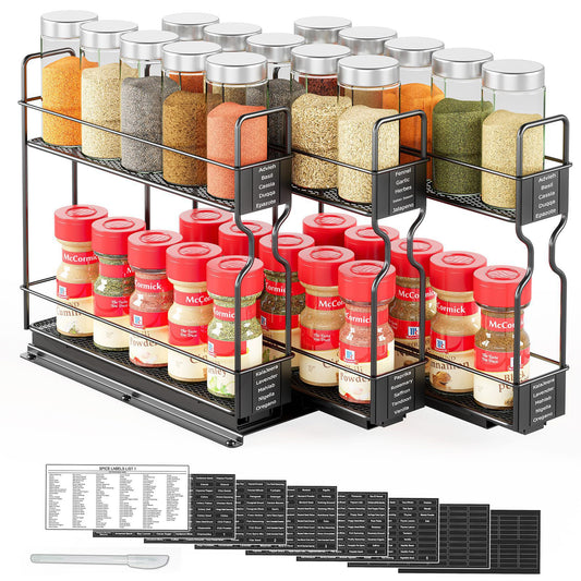 pull out spice rack