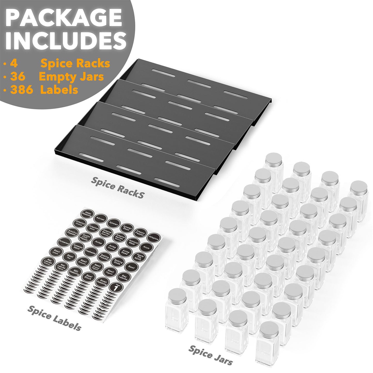 Spice Organizer for Drawer