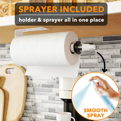 SpaceAid white paper towel holder