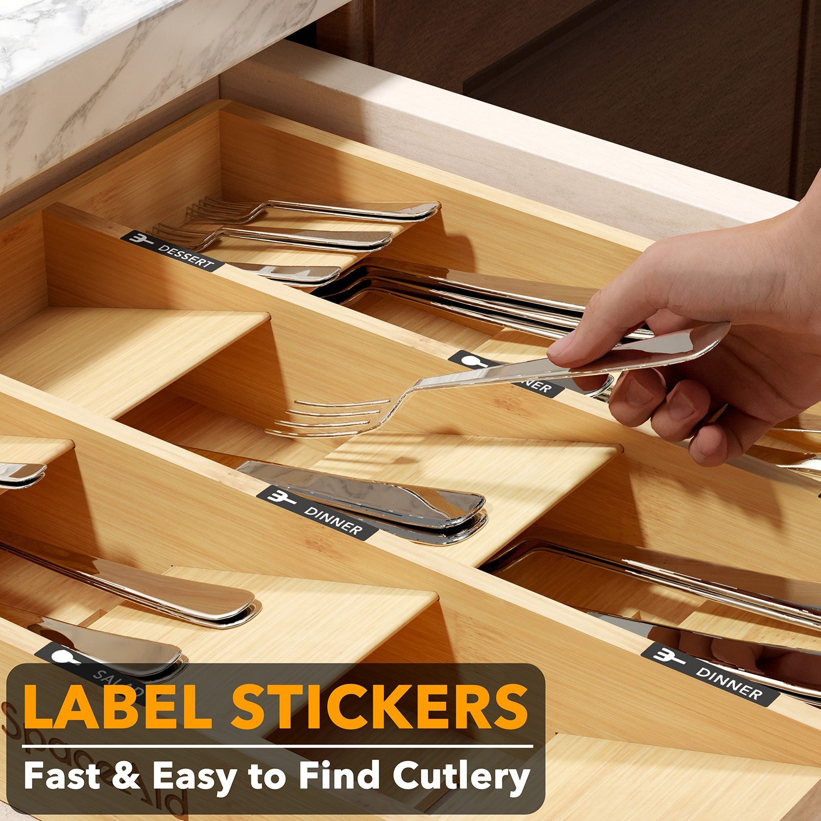 Organize Kitchen Utensils