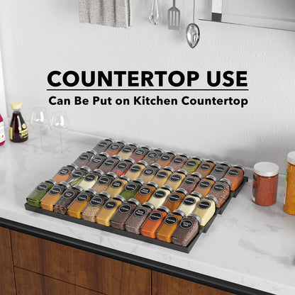 SpaceAid kitchen spice drawer organizer