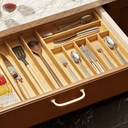 expandable silverware organizer