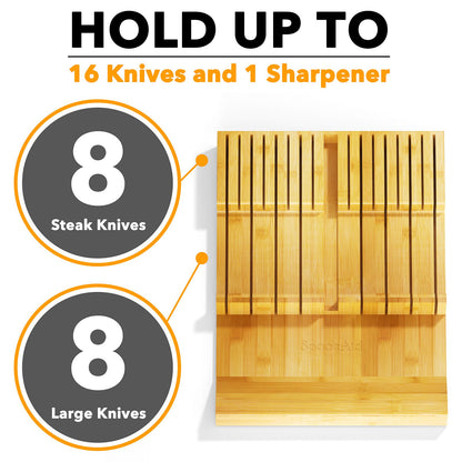  knife drawer organizer
