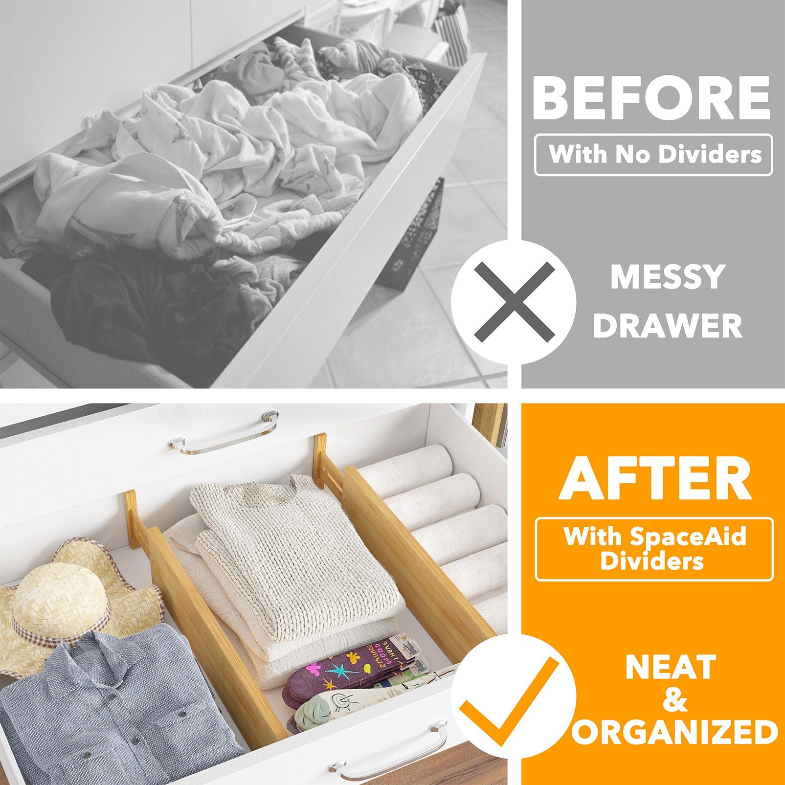 deep drawer dividers