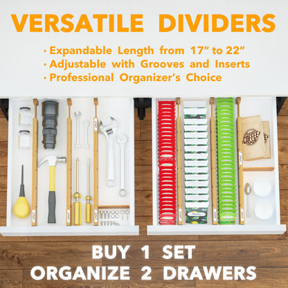 expandable drawer dividers