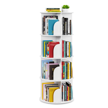 4 Tier Rotating Bookshelf 