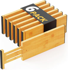 6 Pack 4.65“ High Drawer Organizer