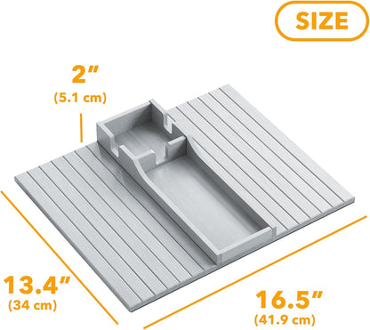 Couch Cup Holder Gray