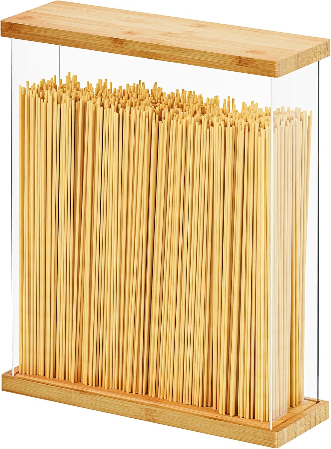 SpaceAid Bamboo Food Storage Containers with Airtight Lids