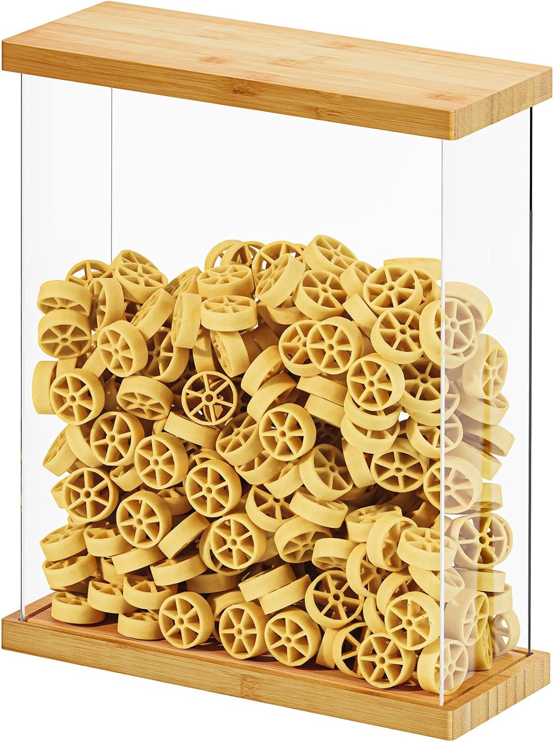 SpaceAid Bamboo Food Storage Containers with Airtight Lids