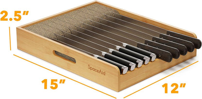 SpaceAid knife drawer organizer
