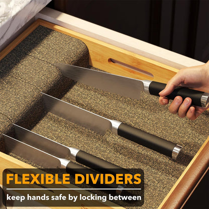 SpaceAid knife drawer organizer