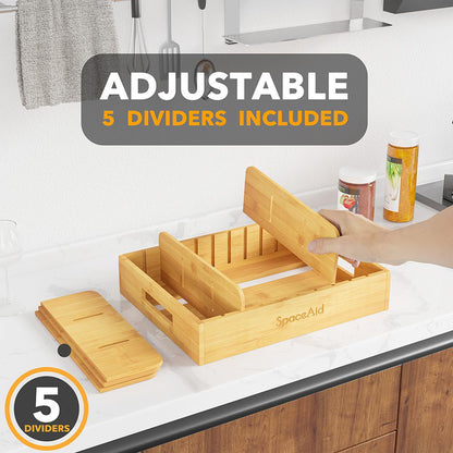 Plastic Lid Organizer