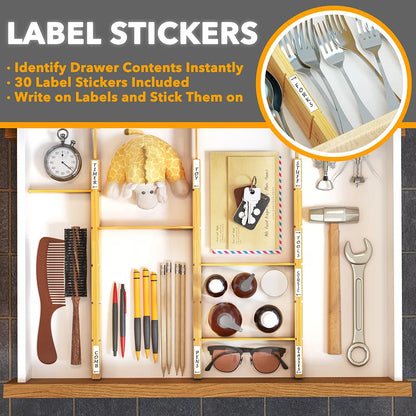 bathroom drawer organizers
