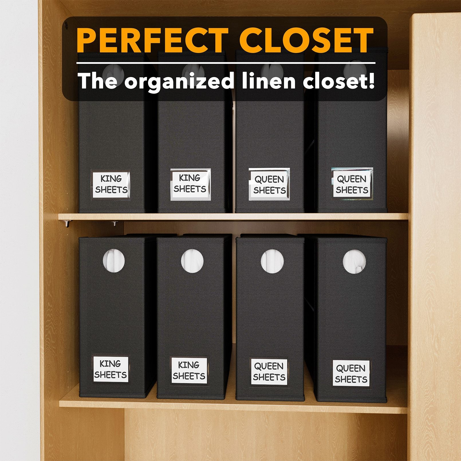 Bed sheet storage organizer