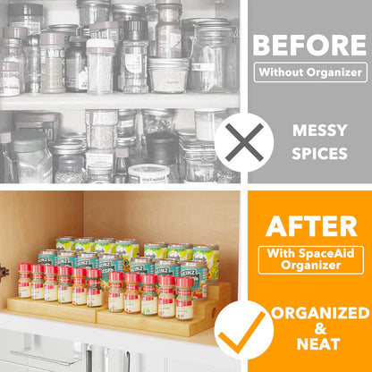 ladder spice organizer