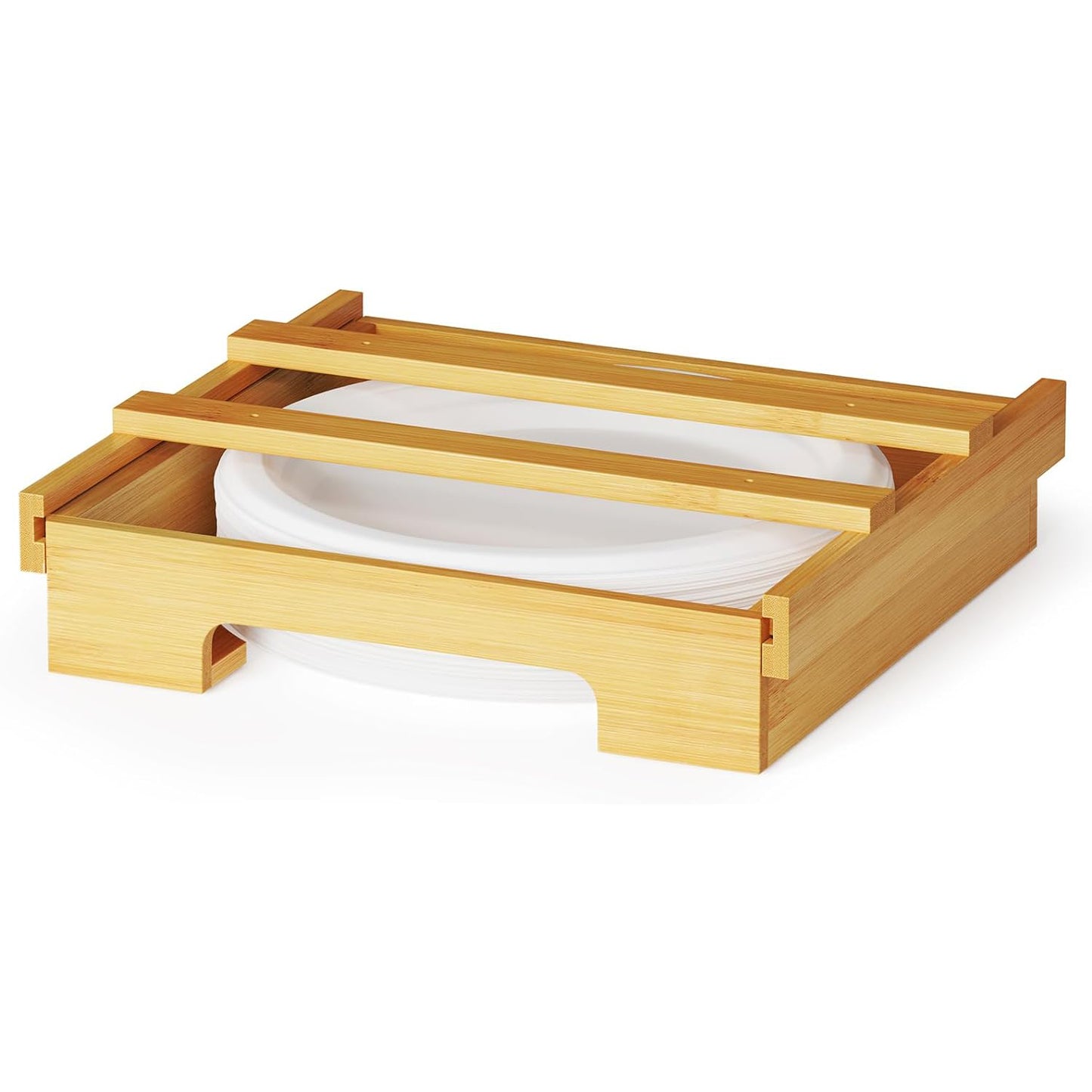 under cabinet paper plate dispenser