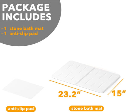 White Bath Mat