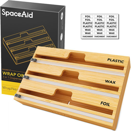 plastic wrap dispenser-3 slots